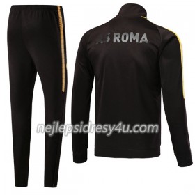 AS Řím Teplákové Soupravy 2017-18 Hnědá